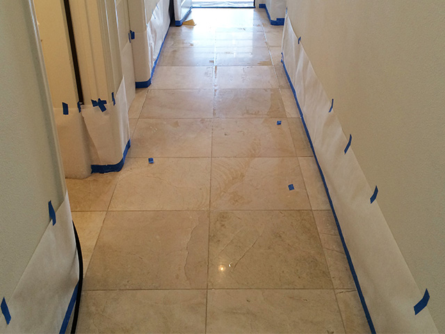 Hallway Marble Floor