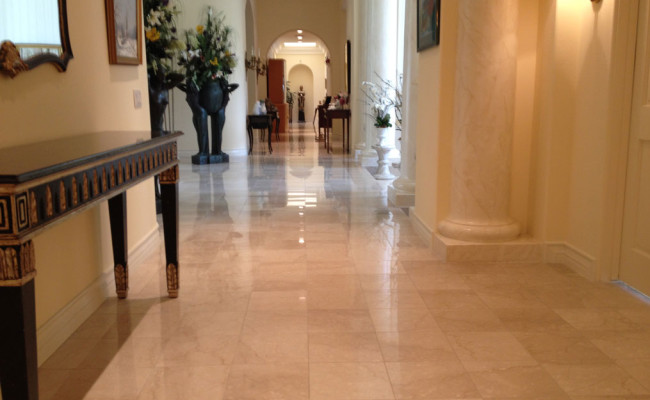 Restored Marble Floor