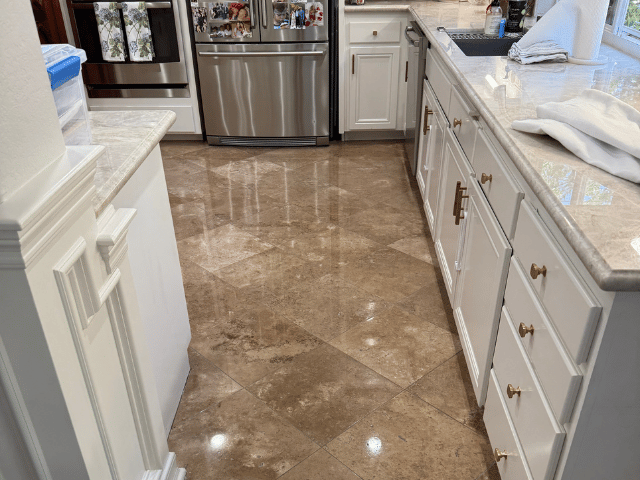 Travertine Restored - After